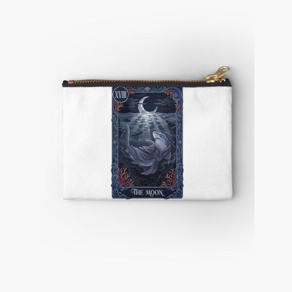 Item preview, Shark Moon Tarot Card Ocean Art designed and sold by SMARTKIT  DESIGNAGENCY.