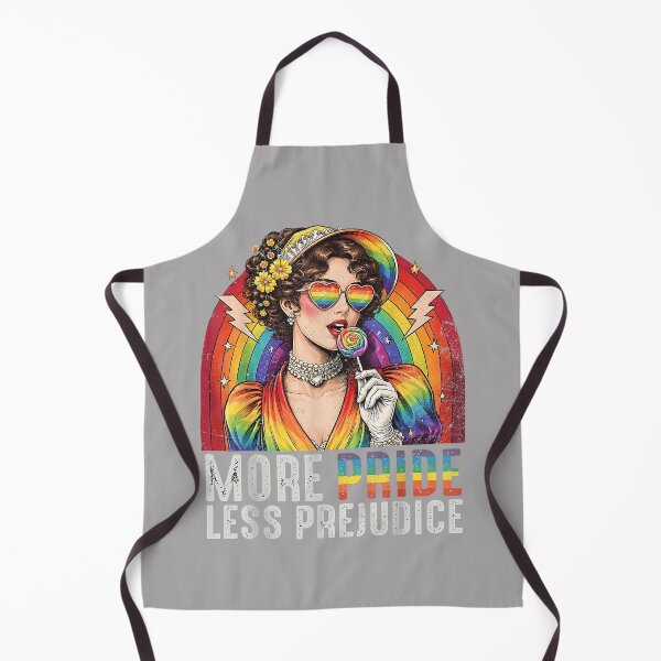 Item preview, More Pride Less Prejudice Rainbow Women Men designed and sold by KathieFaugh.