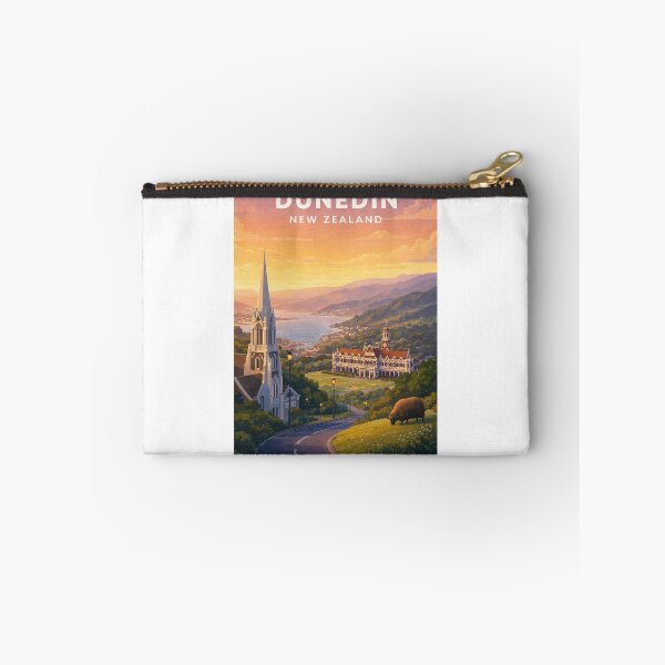 Item preview, Dunedin Otago Heritage Skyline and Otago Harbour designed and sold by Aryabek.