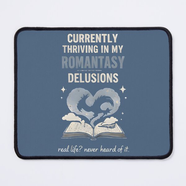 Item preview, Romantasy BookTok Humor | Dreamy Ethereal Book Lover Magic Cloud Heart Pastel Watercolors designed and sold by CloudyCatArt.