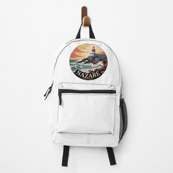 Item preview, Nazaré Portugal: Lighthouse Coastal Sunset designed and sold by CircinusStore.