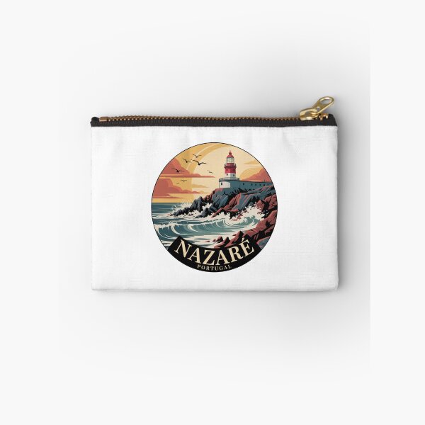 Item preview, Nazaré Portugal: Lighthouse Coastal Sunset designed and sold by CircinusStore.