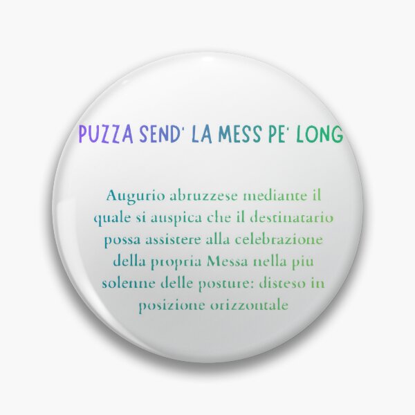 Item preview, Modi di dire abruzzesi – Ironia in Dialetto designed and sold by LaBottDiPonga.