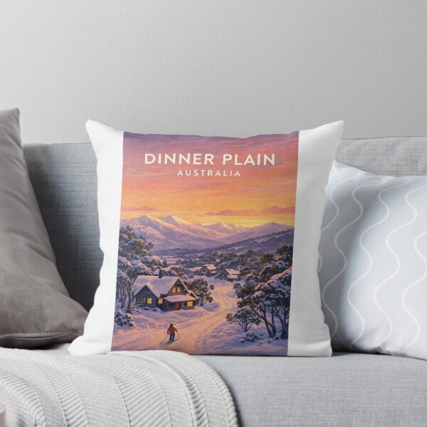 Item preview, Dinner Plain Alpine National Park Victorian High Country Winter designed and sold by Aryabek.