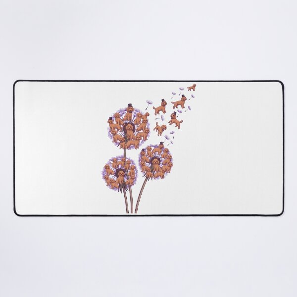 Item preview, Toy Poodle Dandelion Flower Dog Lover designed and sold by dian-rody-crest.