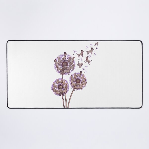 Item preview, Weimaraner Dandelion Flower Dog Lover designed and sold by dian-rody-crest.