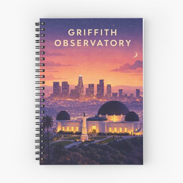 Item preview, Griffith Observatory Los Angeles Skyline at Twilight designed and sold by Aryabek.