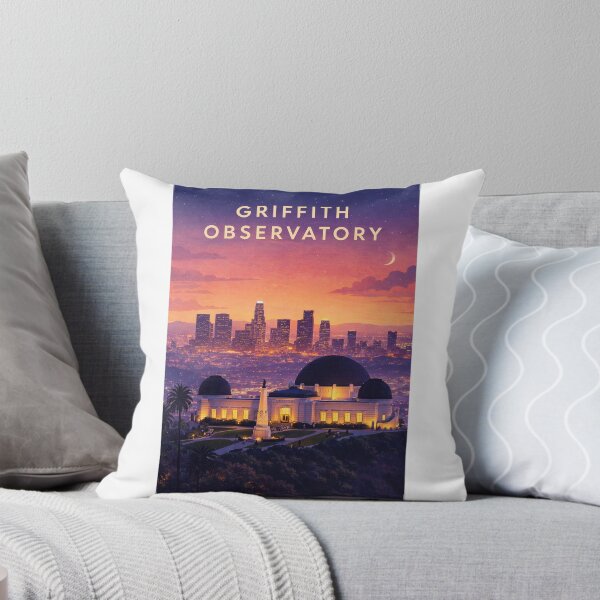 Item preview, Griffith Observatory Los Angeles Skyline at Twilight designed and sold by Aryabek.