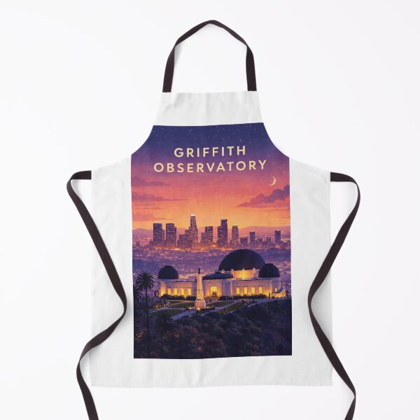 Artikelvorschau, Griffith-Observatorium, Skyline von Los Angeles in der Abenddämmerung entworfen und verkauft von Aryabek.