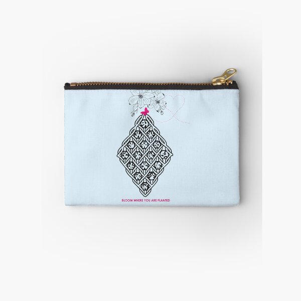 Item preview,  Boho Macrame Floral Art – Bloom Where You Are Planted ​ – Sky Blue Edition designed and sold by Macramellennias.