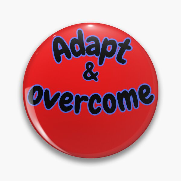 Item preview, Adapt & Overcome Text Graphic designed and sold by Snedsdigital.