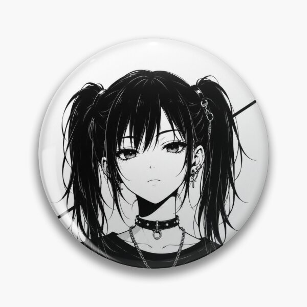 Item preview, Gothic anime girl with braids designed and sold by DJ-Escapism.