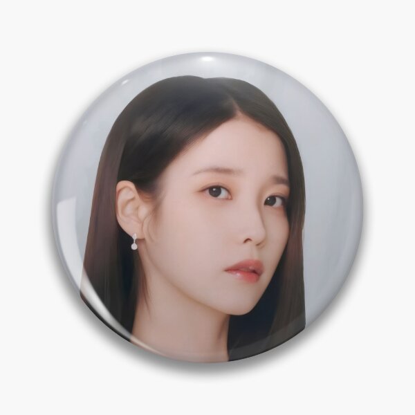 Item preview, Iu / Lee Ji-eun Elegant Korean Idol Portrait - Minimalist Black Dress Luxury Aesthetic Art designed and sold by William Cano.