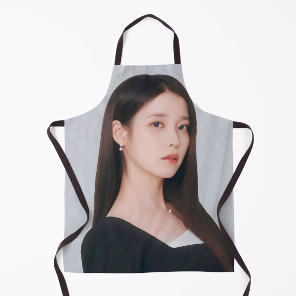 Item preview, Iu / Lee Ji-eun Elegant Korean Idol Portrait - Minimalist Black Dress Luxury Aesthetic Art designed and sold by Billy Morfo™.
