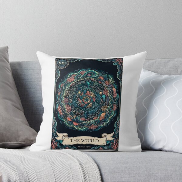 Item preview, Coral Reef World Tarot Card Ocean Art designed and sold by SMARTKIT  DESIGNAGENCY.