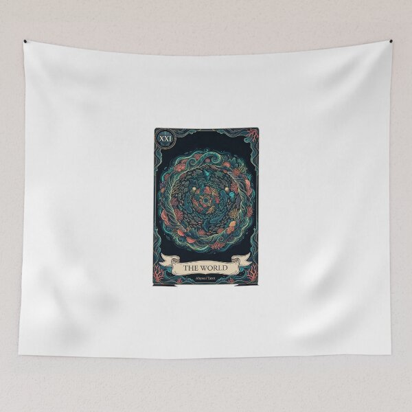 Item preview, Coral Reef World Tarot Card Ocean Art designed and sold by SMARTKIT  DESIGNAGENCY.