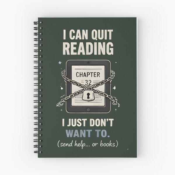 Item preview, Locked In Chapter 32 | Funny Ereader Book Addiction BookTok Humor Grunge Aesthetic designed and sold by CloudyCatArt.