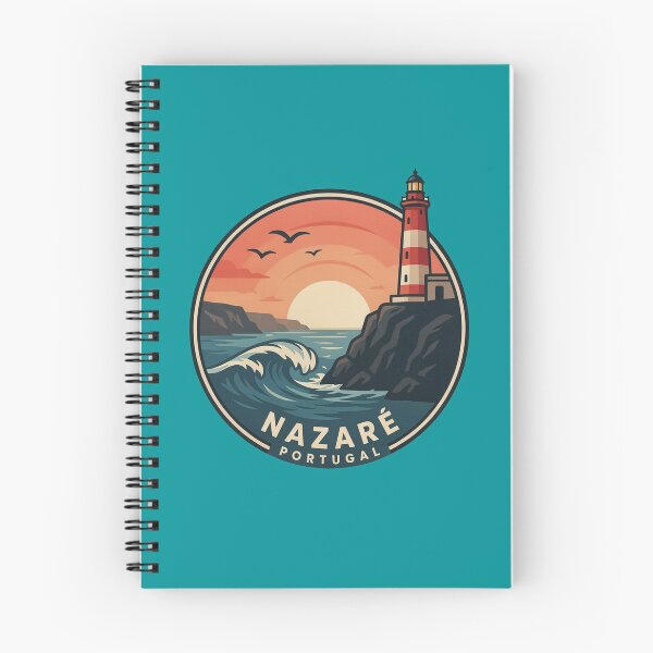 Item preview, Nazaré Portugal: Lighthouse Coastal Sunset designed and sold by CircinusStore.