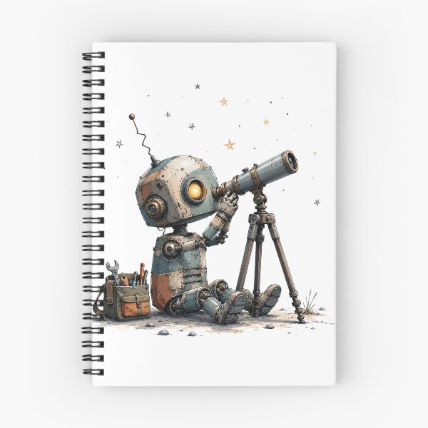 Item preview, The Stargazing Sidekick – Curious Robot Explorer designed and sold by FunscapeHQ.