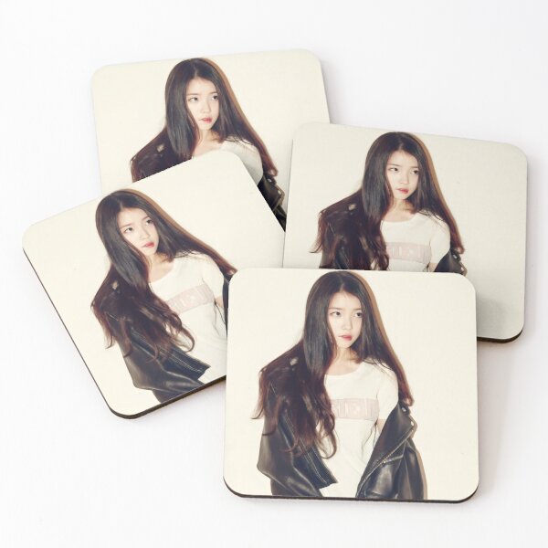 Item preview,  Iu / Lee Ji-eun Urban Rocker Korean Idol - Oversized Leather Jacket Aesthetic Art designed and sold by Billy Morfo™.
