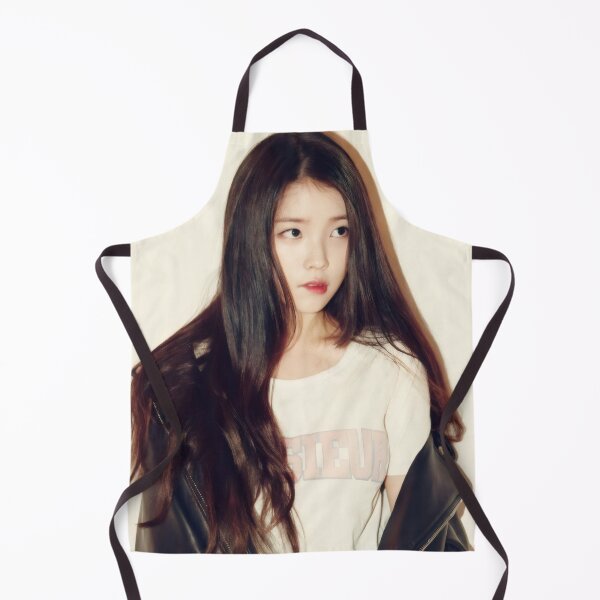 Item preview, Iu / Lee Ji-eun Urban Rocker Korean Idol - Oversized Leather Jacket Aesthetic Art designed and sold by Billy Morfo™.