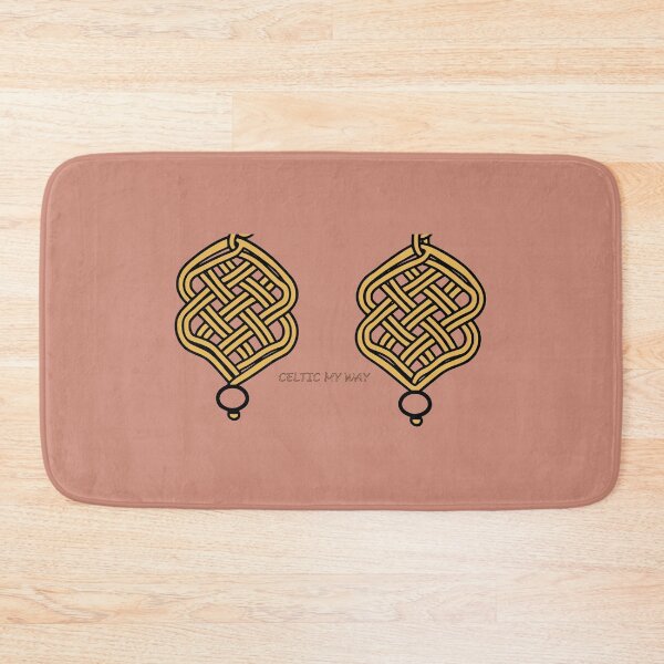 Item preview, Celtic Macrame Knotwork – Minimal Line Art Design ​– Desert Rose Edition designed and sold by Macramellennias.