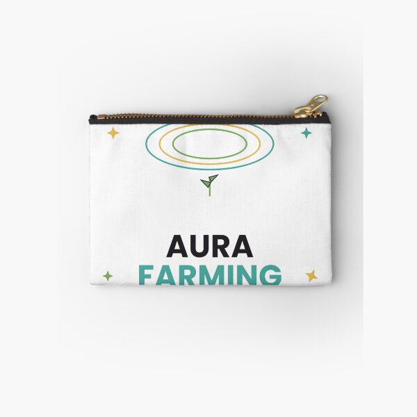 Item preview, Aura Farming Funny Gen Z Slang Sticker designed and sold by QuirkyCartel.