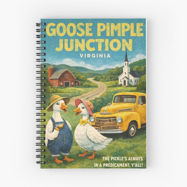 Item preview, Goose Pimple Junction Virginia Farm Country Rural Americana designed and sold by Aryabek.