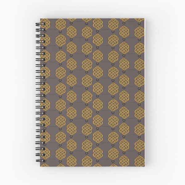 Item preview,  Celtic Macrame Knotwork – Minimal Line Art Design  ​– Deep Taupe Edition designed and sold by Macramellennias.