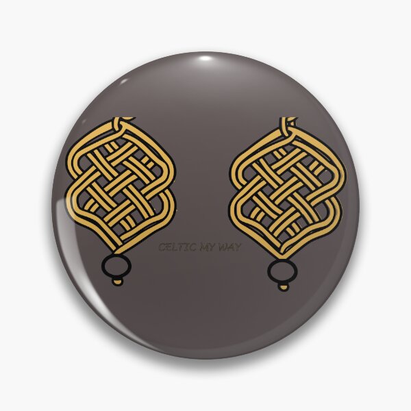 Item preview,  Celtic Macrame Knotwork – Minimal Line Art Design  ​– Deep Taupe Edition designed and sold by Macramellennias.