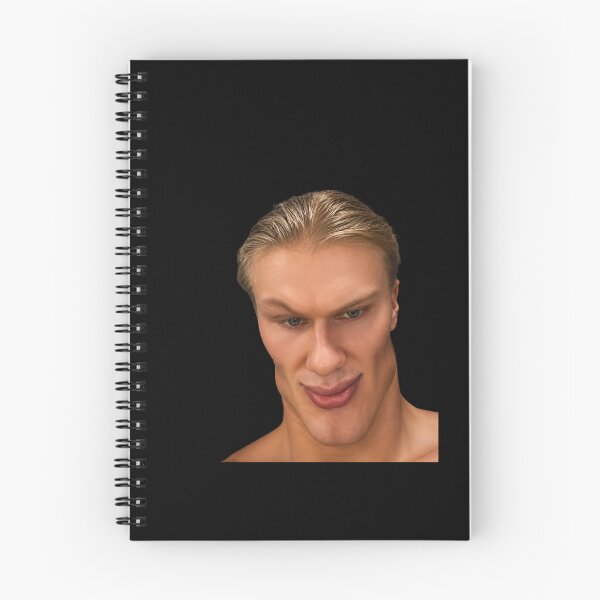 Item preview, Gigachad face Erling Haaland  designed and sold by PatternFly.