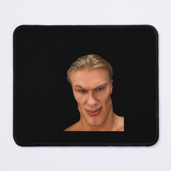 Item preview, Gigachad face Erling Haaland  designed and sold by PatternFly.