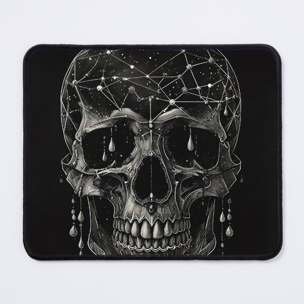 Item preview, Mercury Constellation Skull designed and sold by ONYX Pixee.