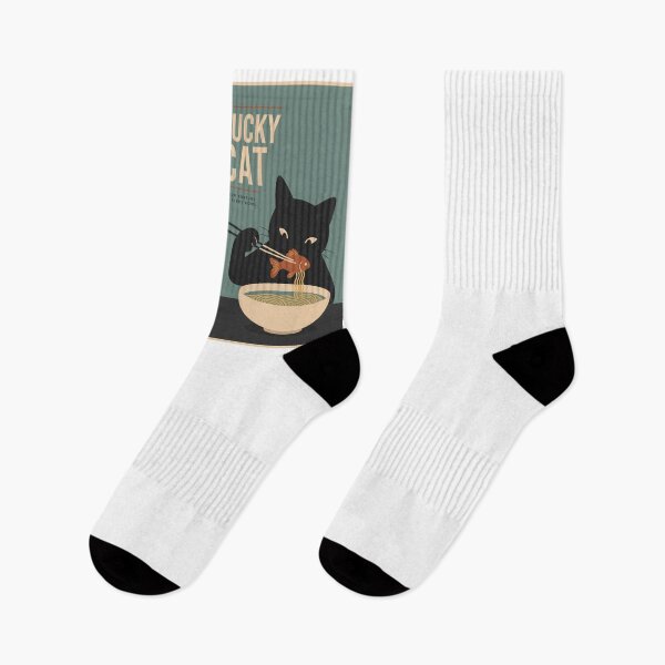 Item preview, Cat Eat Ramen and Goldfish designed and sold by PurrfectHome.
