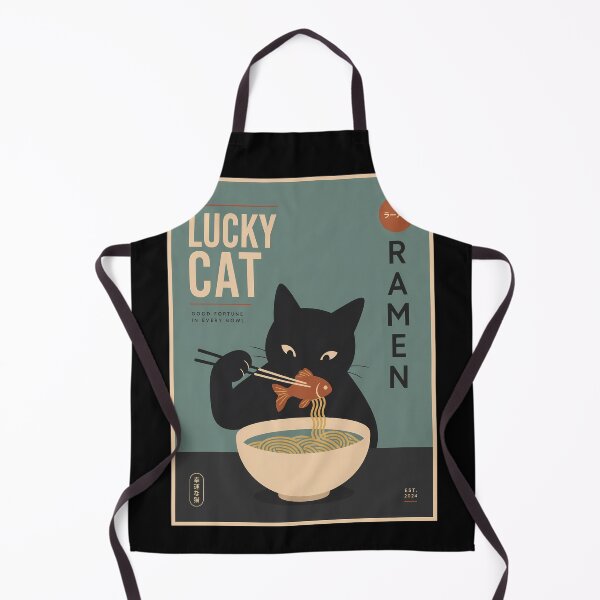 Item preview, Cat Eat Ramen and Goldfish designed and sold by PurrfectHome.