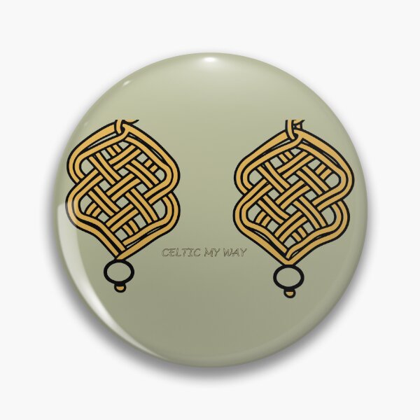 Item preview,  Celtic Macrame Knotwork – Minimal Line Art Design ​– Olive Mist Edition designed and sold by Macramellennias.
