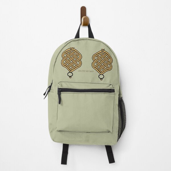 Item preview, Celtic Macrame Knotwork – Minimal Line Art Design – Olive Mist Edition designed and sold by Macramellennias.