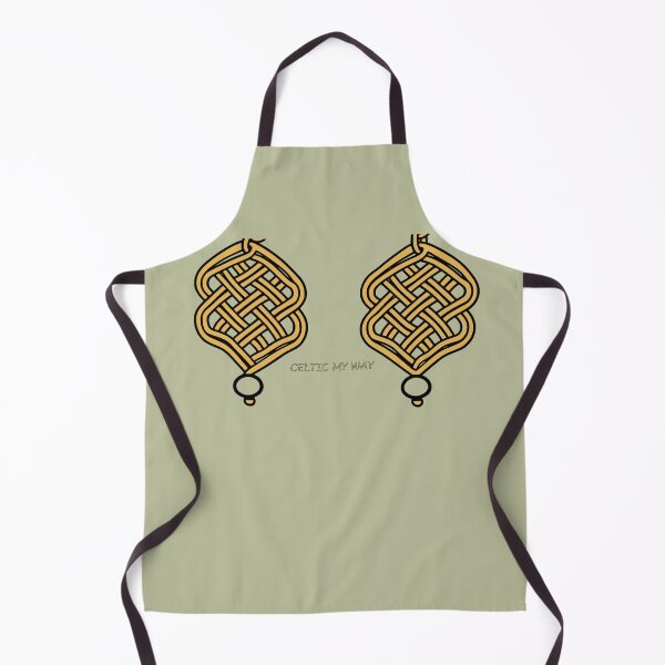 Item preview, Celtic Macrame Knotwork – Minimal Line Art Design – Olive Mist Edition designed and sold by Macramellennias.
