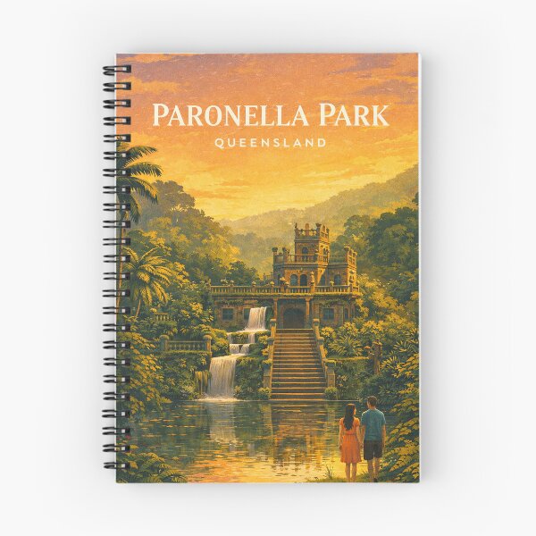 Item preview, Paronella Park Historic Castle and Mena Creek Queensland designed and sold by Aryabek.