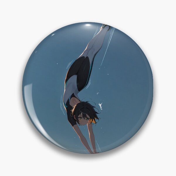 Item preview, Manga - Dynamic Character, Gymnastic Performance at Stylized Dusk designed and sold by AnimeShin.
