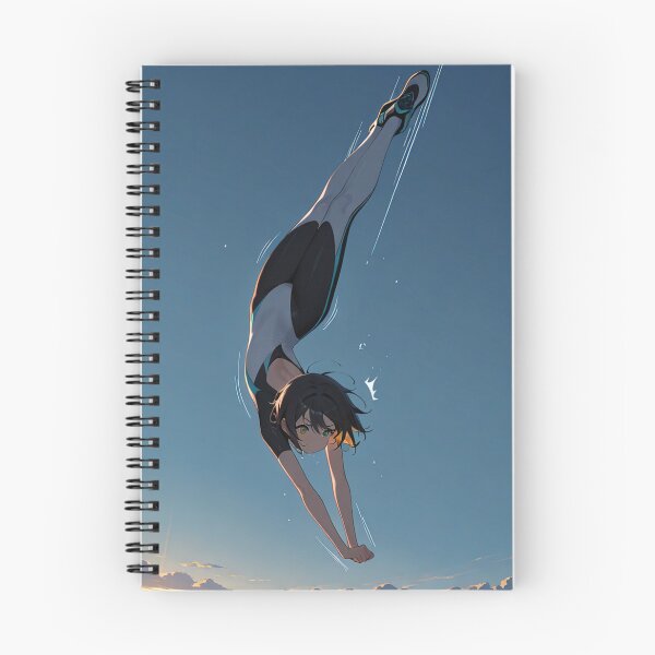 Item preview, Manga - Dynamic Character, Gymnastic Performance at Stylized Dusk designed and sold by AnimeShin.
