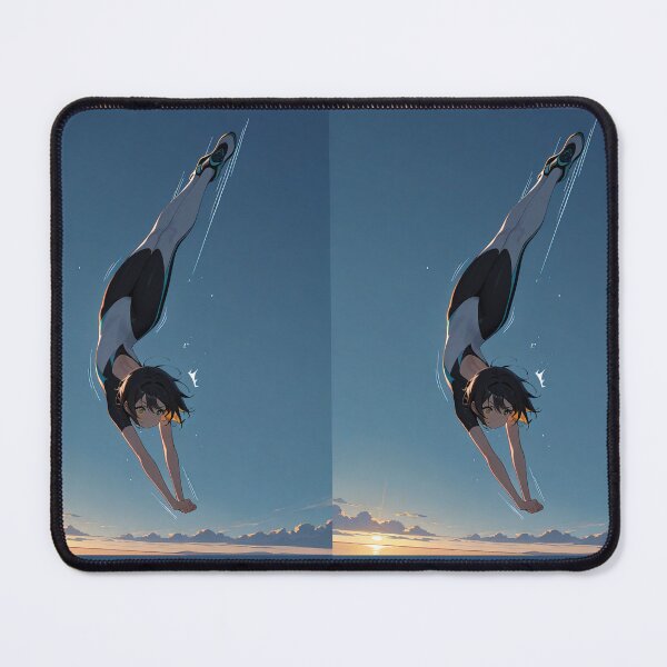 Item preview, Manga - Dynamic Character, Gymnastic Performance at Stylized Dusk designed and sold by AnimeShin.
