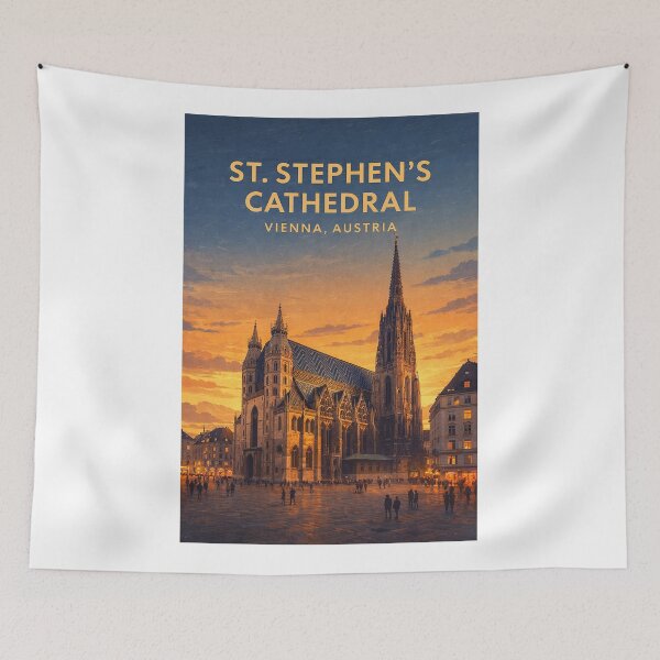 Item preview, St Stephen's Cathedral Vienna Historic Gothic Landmark Austria designed and sold by Aryabek.