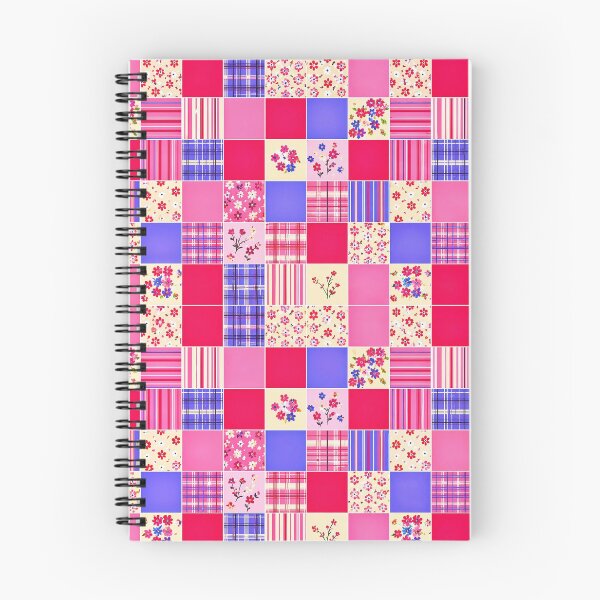 Item preview, Pink and blue block pattern design designed and sold by Chi261.