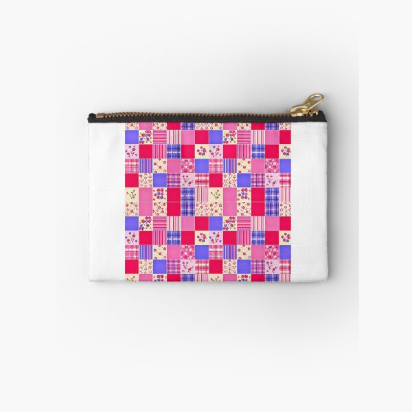 Item preview, Pink and blue block pattern design designed and sold by Chi261.