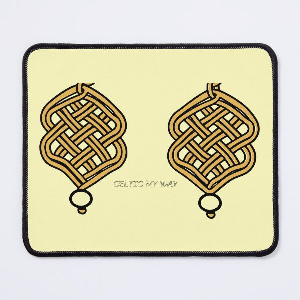 Item preview, Celtic Macrame Knotwork – Minimal Line Art Design – Rich Cream Edition designed and sold by Macramellennias.