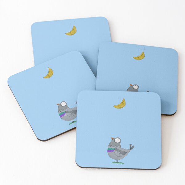 Item preview, Pigeon Banana Art designed and sold by PickledjoArt.