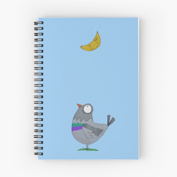 Item preview, Pigeon Banana Art designed and sold by PickledjoArt.