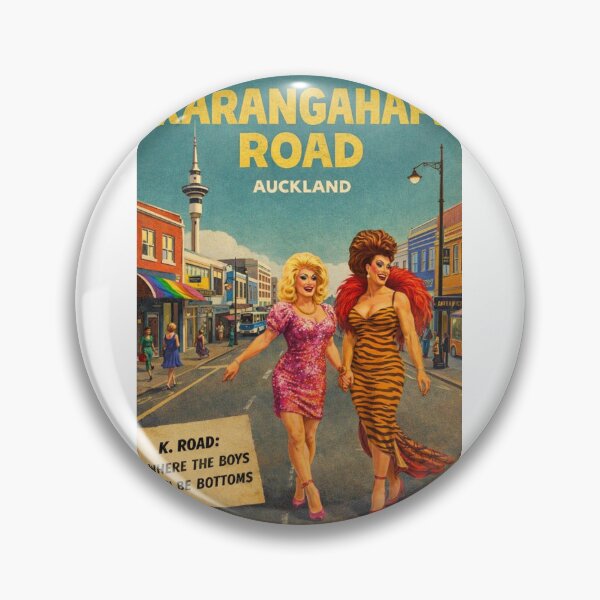 Item preview, Karangahape Road Auckland LGBTQ District New Zealand designed and sold by Aryabek.