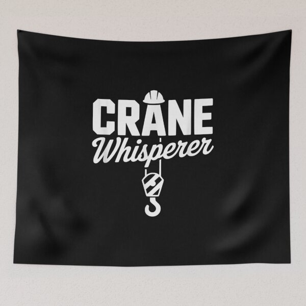 Item preview, Crane Operator Crane Whisperer designed and sold by goombi-creative.